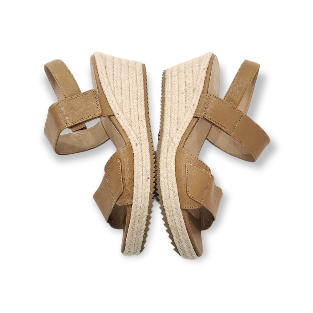 Eileen Fisher velcro strap platform espadrilles size 10 - Picture 4 of 9